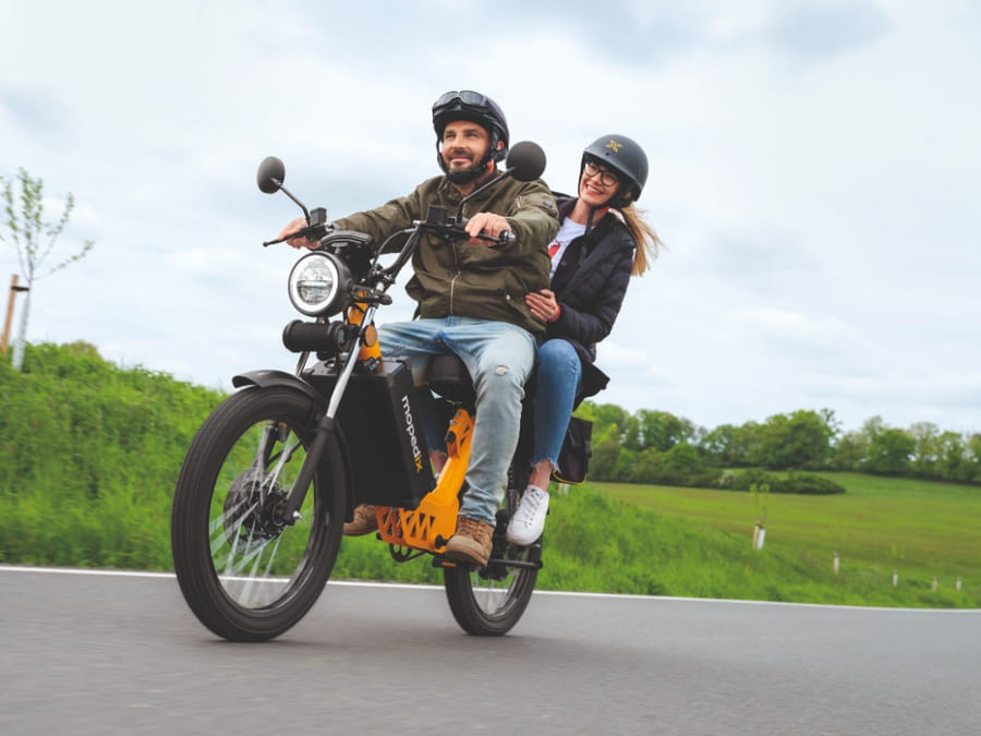 Mopedix — electric moped you can test-ride at Motoreno